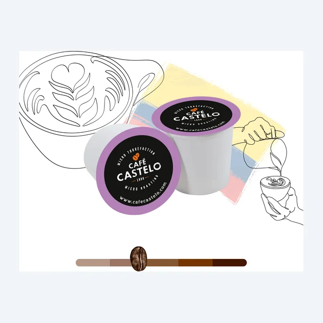 DÉCAFÉINÉ COLOMBIEN -   Capsules compatibles avec Keurig®