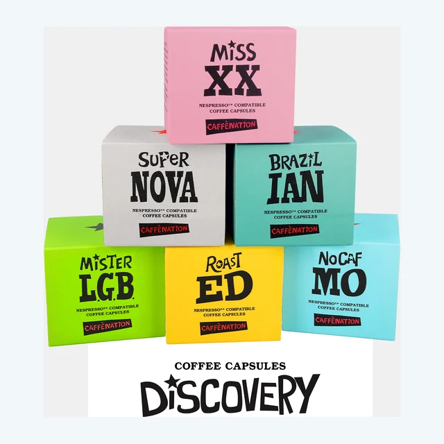 Nespresso coffee capsules XL Discovery Pack (6x10)