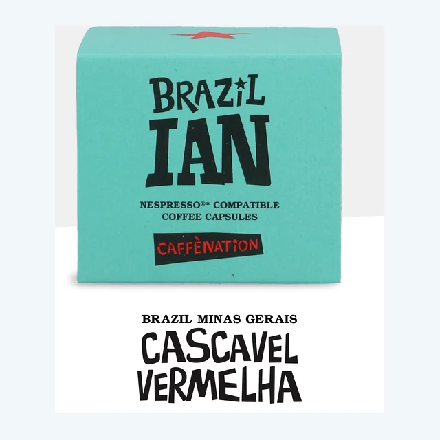 Nespresso compatible Coffee Capsules - Brazil IAN (eco)
