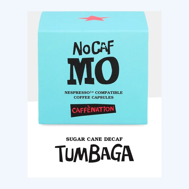 Nespresso compatible Coffee Capsules - NoCaf MO  Decaf (eco)