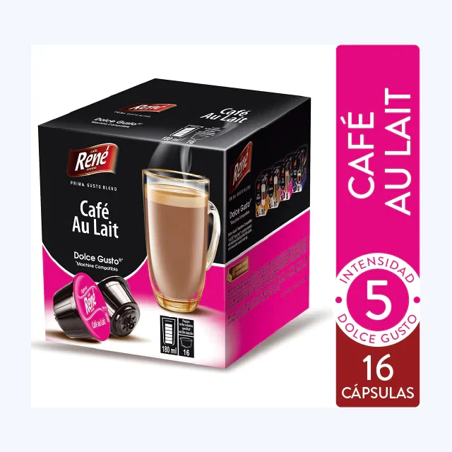 Café Au Lait - Cápsula Dolce Gusto compatible 16 Cáps.