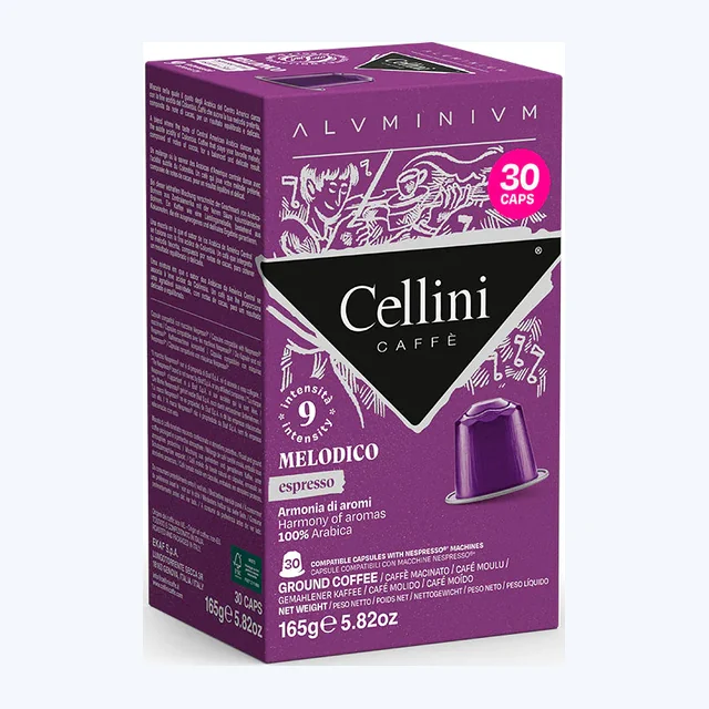 CELLINI Nespresso - MELODICO (30Caps Alluminio)