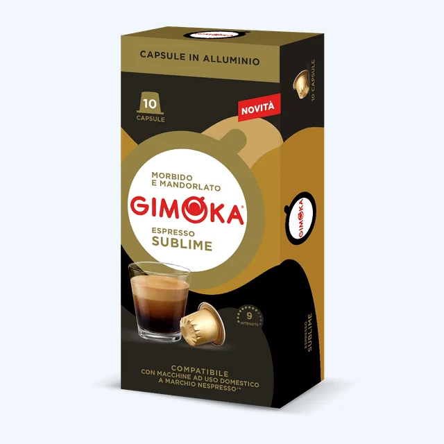 GIMOKA NESPRESSO - SUBLIME-ALUM. 20 CAPS