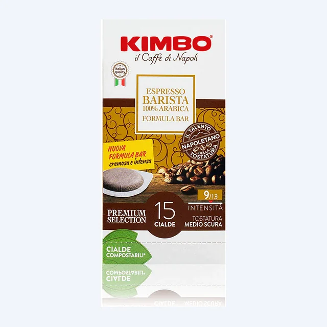 KIMBO - Cialda - Caffè - Barista 100% Arabica - Conf. 15