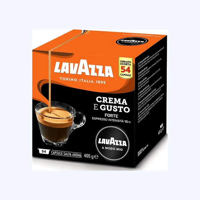 LAVAZZA - A Modo Mio - Caffè - Crema e Gusto Forte - Conf. 54