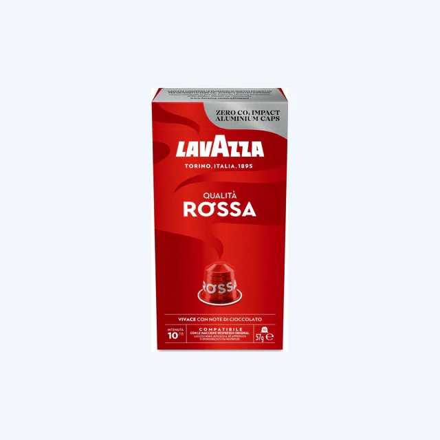 LAVAZZA - Nespresso - Caffè - Qualità Rossa Alluminio - Conf. 10