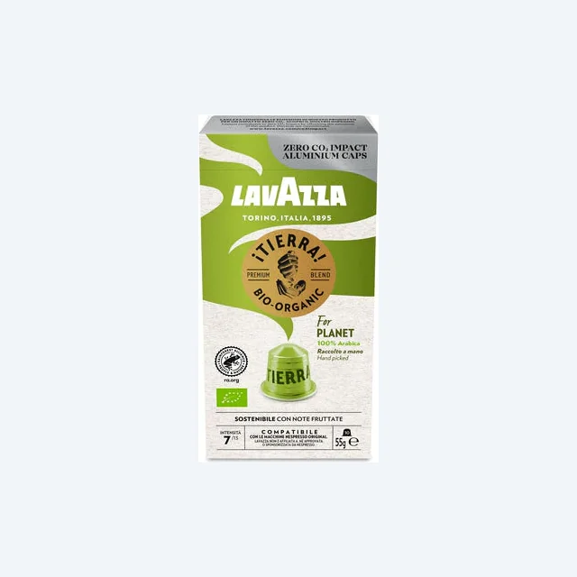 LAVAZZA - Nespresso - Caffè - Tierra Bio Alluminio - Conf. 10