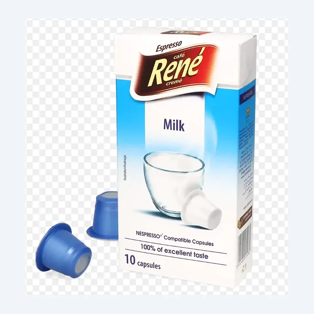 Milk - Cafe Rene 10 pods for Nespresso®