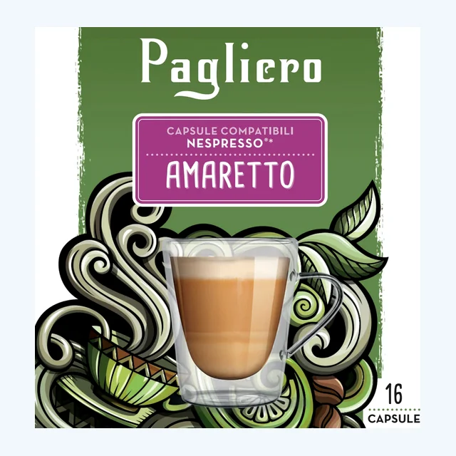 OBS PAGLIERO - Nespresso - Solubile - Amaretto - Conf 16