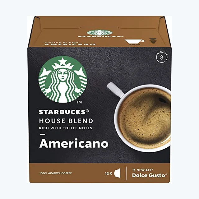 STARBUCKS - Dolce Gusto - Caffè - Americano Medium House Blend - Conf.12