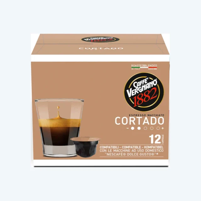 VERGNANO - Dolce Gusto - Solubile - Atlantis Cortado - Conf. 12