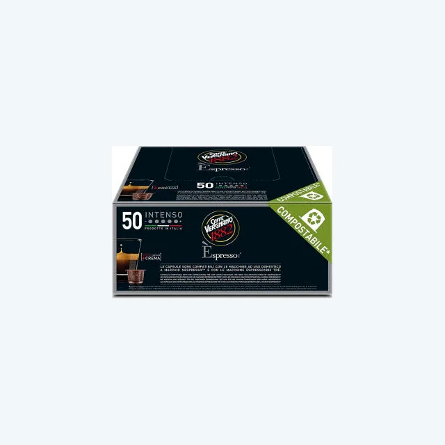 VERGNANO - Nespresso - Caffè - Espresso Intenso Comp. - Conf. 50