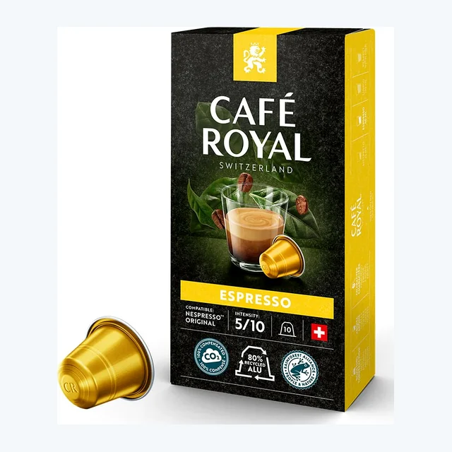 Café Royal Espresso Nespresso® Compatible Coffee Capsules - 10 Pods