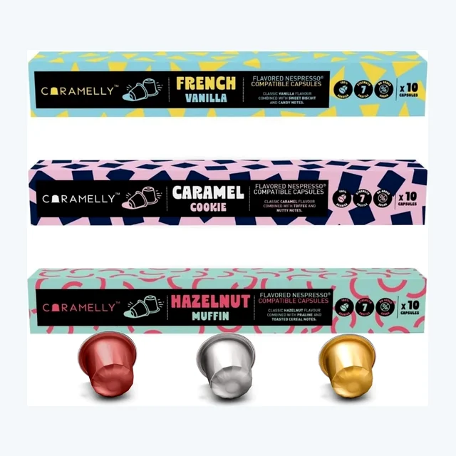 Caramelly Nespresso® Compatible Barista Pack - 30 Pods