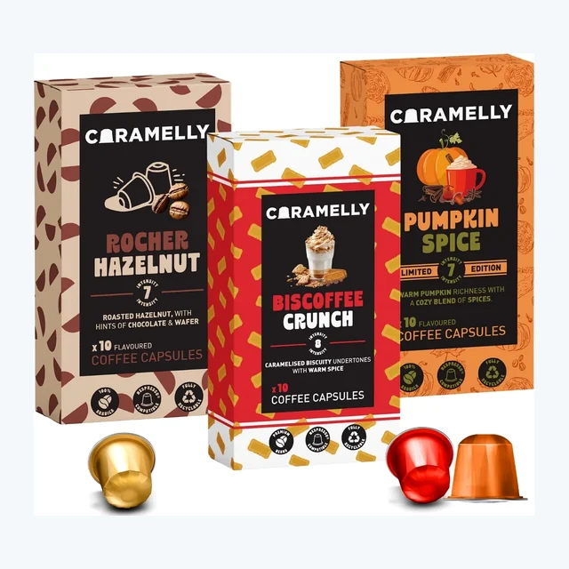 Caramelly Nespresso® Compatible Limited Edition Pack - 30 Pods