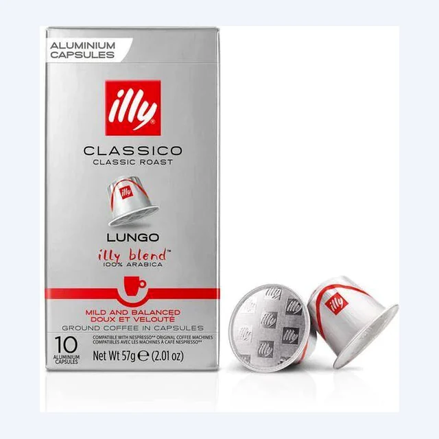 illy Classico Lungo Roast Nespresso® Compatible Coffee Capsules - 10 Pods