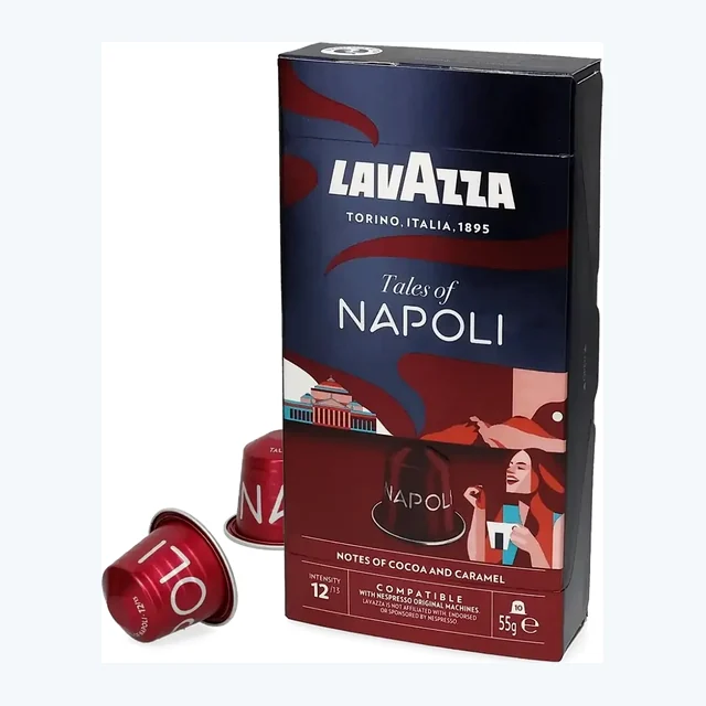 LAVAZZA Tales of Napoli Nespresso® Compatible Coffee Capsules - 10 Pods