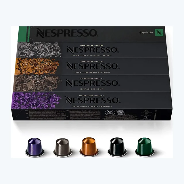 Nespresso® Coffee Capsules Variety Pack - 50 Pods