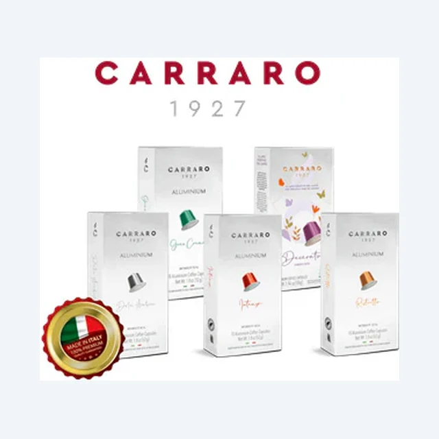 📢SPECIAL - [Bundle of 6] ALUMINIUM Nespresso® Compatible Coffee Capsules ☕ (10 Capsules/Box) Share Origin : Italy
