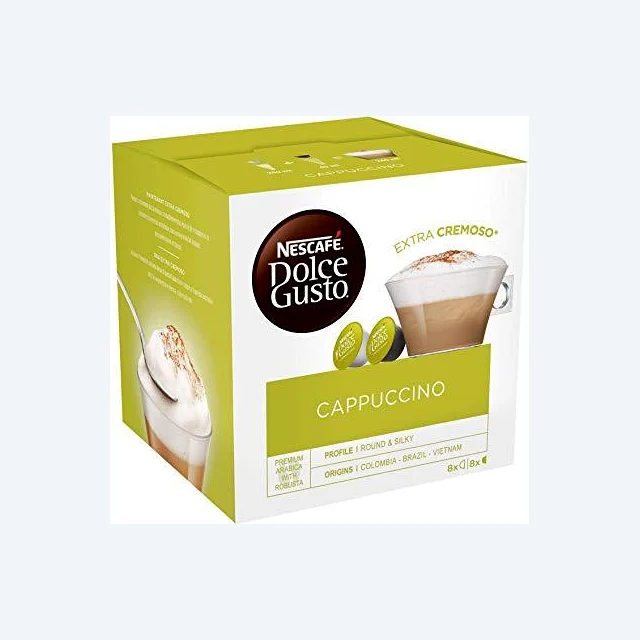 Nescafe Dolce Gusto Cappuccino Extra Cremoso - 3 Packs (48 Capsules)