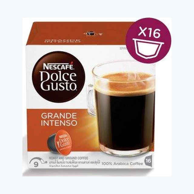 Nescafe Dolce Gusto Espresso Grande Intenso - 1 Pack (16 Capsules, 16 Cups)