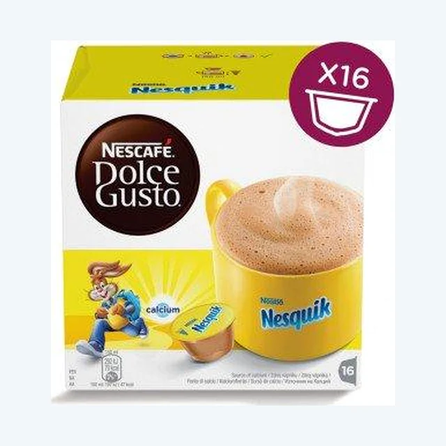 Nescafe Dolce Gusto Nesquik - 1 Packs (16 Capsules, 16 Cups)