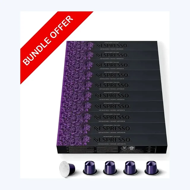 (100 Capsules) Nespresso - Arpeggio- 10 Capsules X10 - Bundle