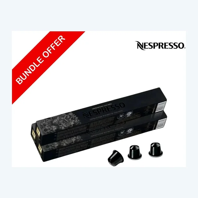 (30 capsules) Nespresso - Ristretto Italiano- 10 Capsules X3 - Bundle