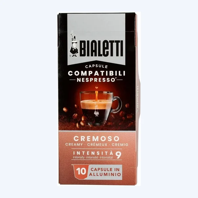 Bialetti - Cremoso Compatible With Nespresso - 10 Capsules