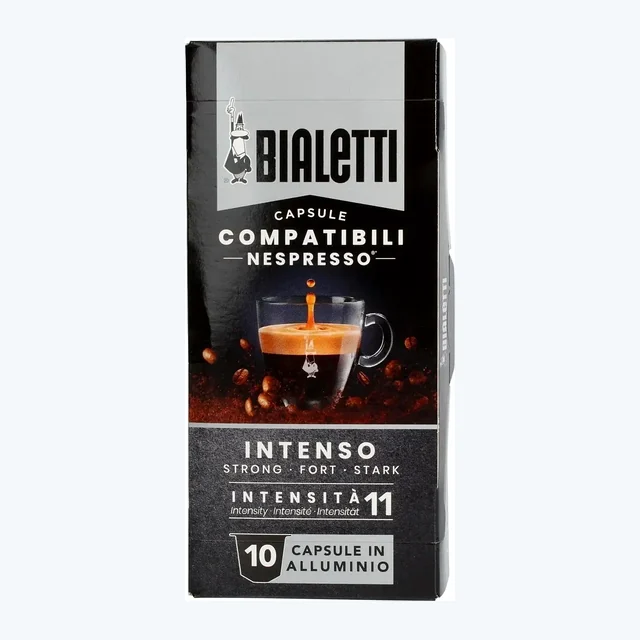Bialetti - Intenso Compatible With Nespresso - 10 Capsules