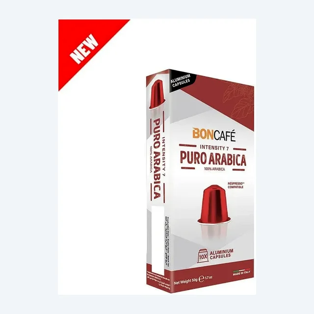 BonCafé - Puro Arabica Compatible with Nespresso - 10 Capsules