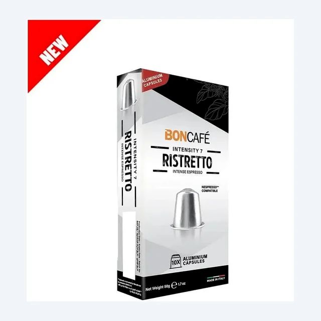 BonCafé - Ristretto Compatible with Nespresso - 10 Capsules