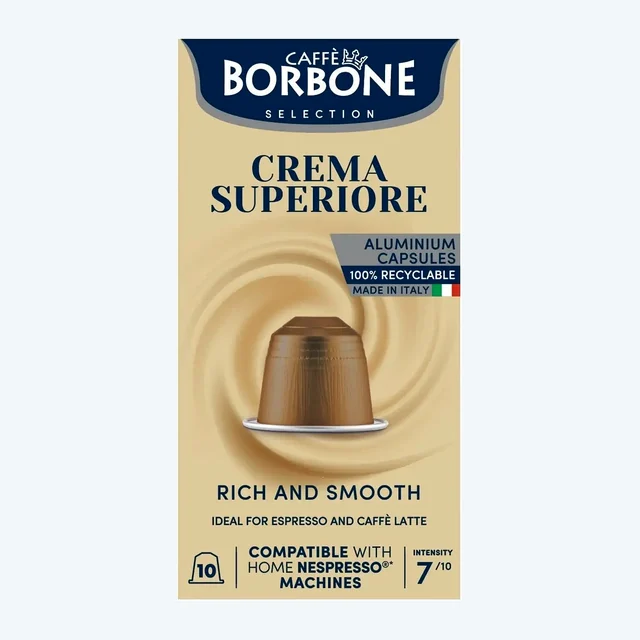 Caffe Borbone - Crema Superiore Nespresso® compatible - 10 capsules