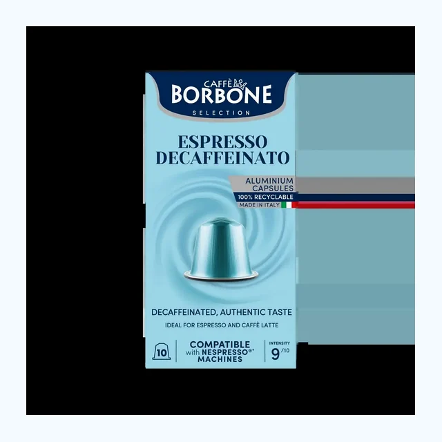 Caffe Borbone - Espresso Decaf  Nespresso® compatible - 10 capsules