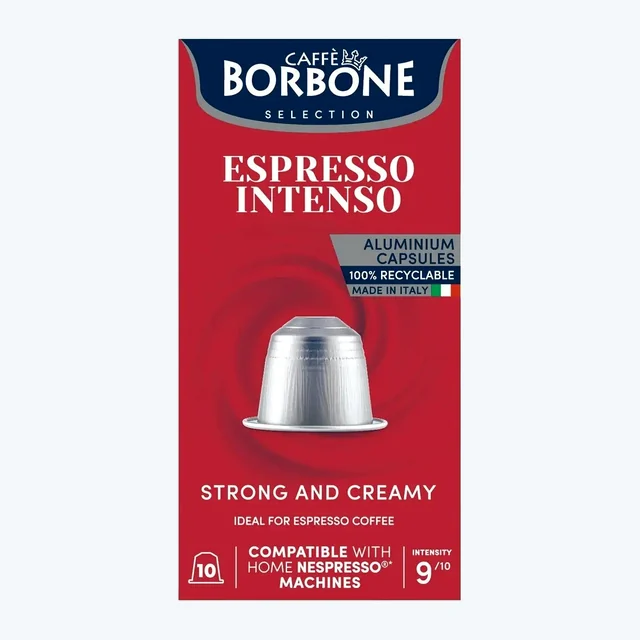 Caffe Borbone - Espresso Intenso Nespresso® compatible - 10 capsules