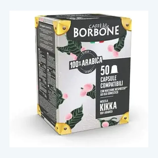 Caffe Borbone - Kikka 100% Arabica Nespresso® compatible - 50 capsules