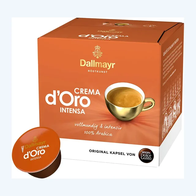 Dallmayr Dolce Gusto Crema D'oro Intensa Coffee Capsules - 16 Capsules