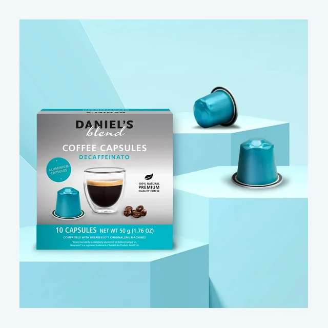 Daniel's Blend - Decaffeinato Compatible by Nespresso - 10 capsules