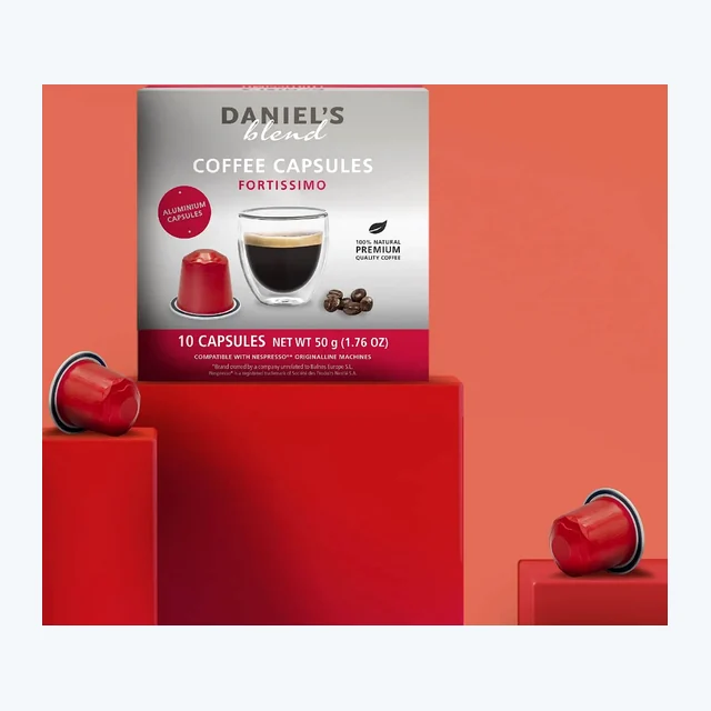 Daniel's Blend - Fortissimo Compatible by Nespresso - 10 capsules