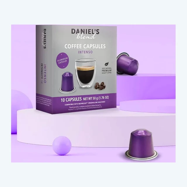 Daniel's Blend - Intenso Compatible by Nespresso - 10 capsules