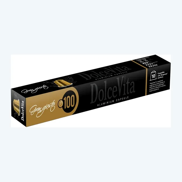 DolceVita - Gran Gusto 100% Arabica - 10 capsules