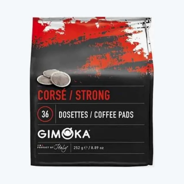 Gimoka - Strong 36 Coffee pads - 252 G