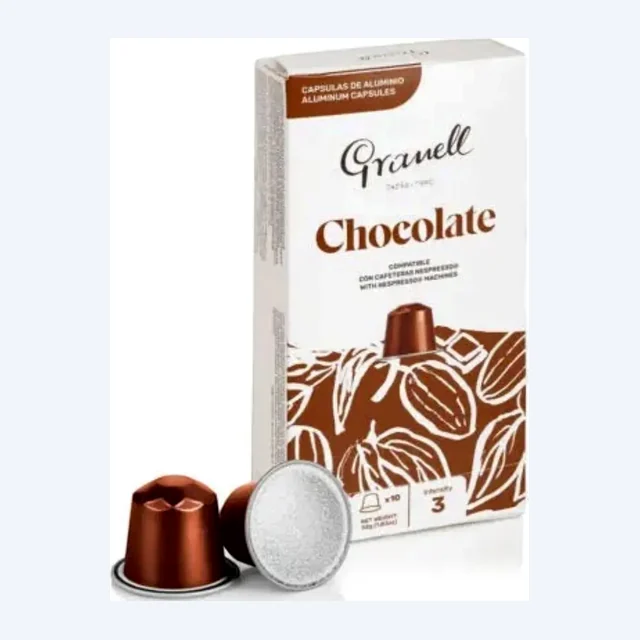 Granell - Chocolate Coffee  Nespresso compatible Capsules - 10 Capsules