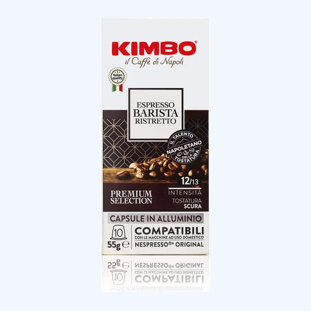 Kimbo - Espresso Barista Ristretto Compatible by Nespresso - 10 capsules