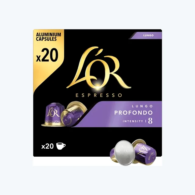 L'or Profondo Coffee Capsules - 20 Capsules