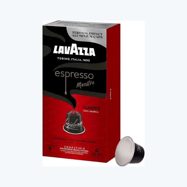 Lavazza Espresso Maestro Classico Nespresso Compatible Coffee Capsules - 10 Capsules