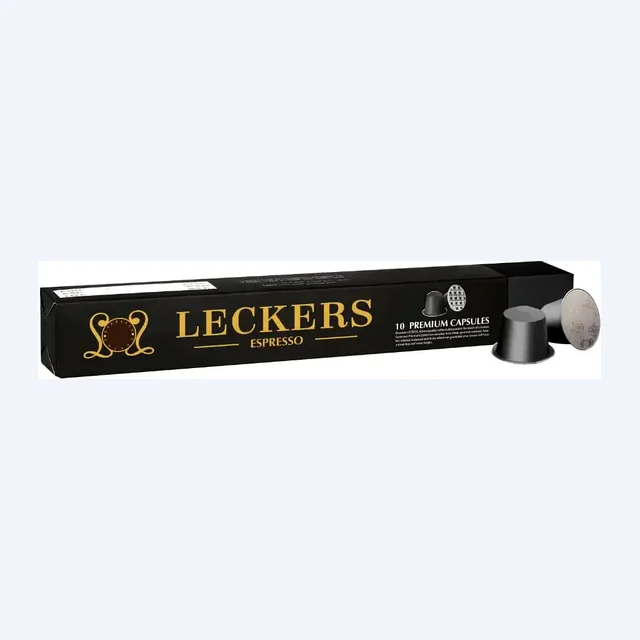 Leckers - Forte Dark Roast Compatible by Nespresso -10 capsules