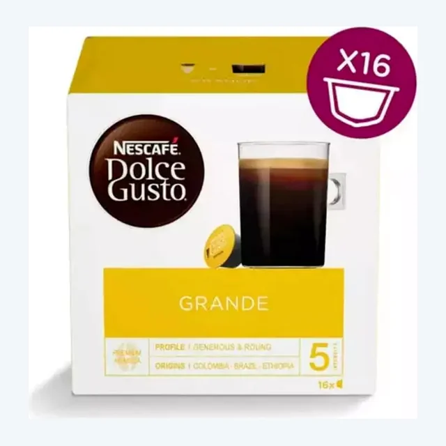 Nescafe Dolce Gusto Grande Coffee Capsules - 16 Capsules