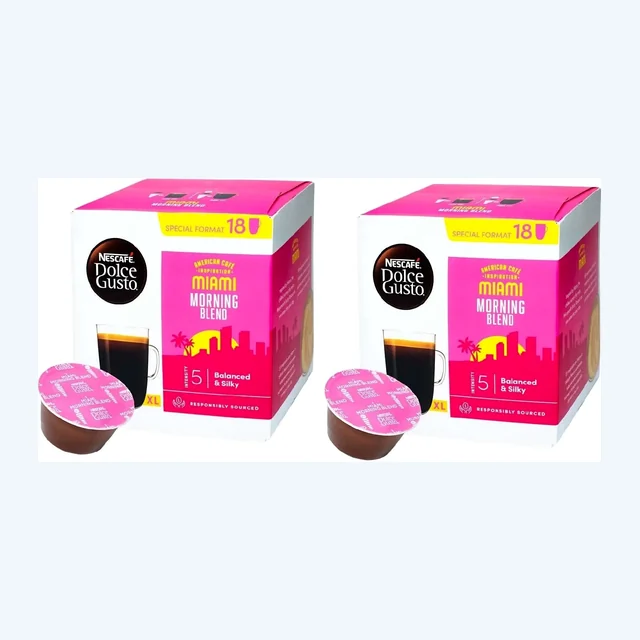 Nescafe Dolce Gusto Miami Morning Blend Coffee Capsules - 36 Capsules