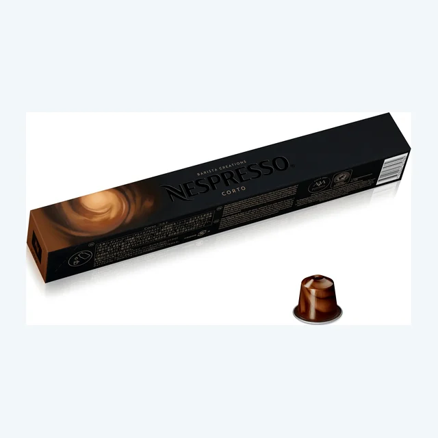 Nespresso Corto Original Espresso Capsules - Intensity 11 - 10 Capsules